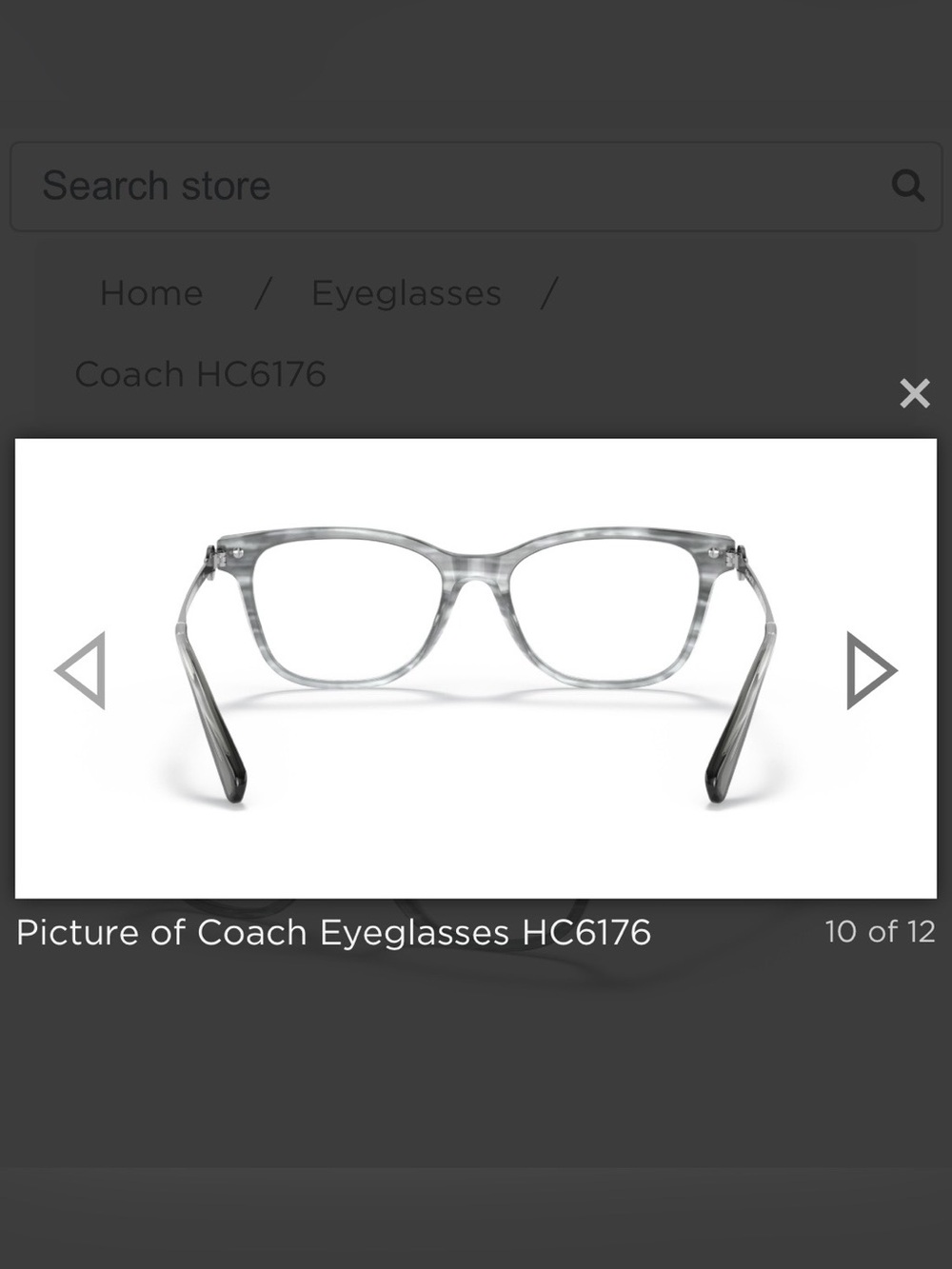 Coach Eyeglasses HC6176 - Women - Picture 10 of 12
